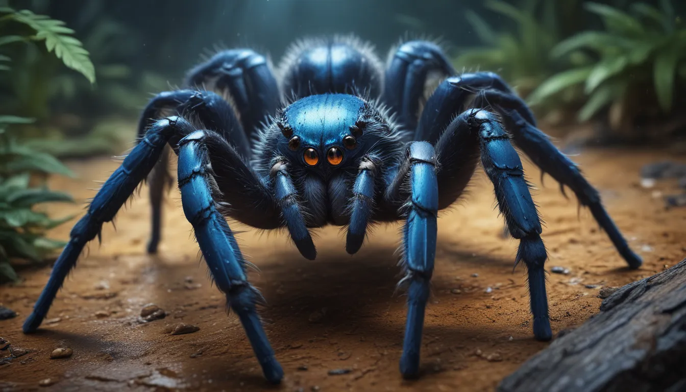 astonishing facts about metallic blue tarantula 6de1a4ff