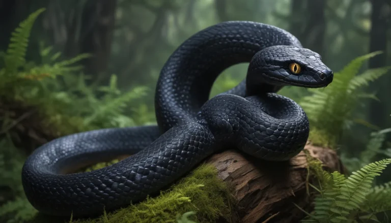 Discover the Enigmatic Spotted Black Snake: 9 Fascinating Facts