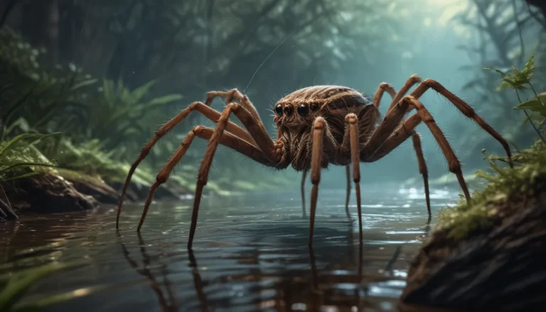 Discovering the Enigmatic Striped Fishing Spider in 12 Astonishing Facts