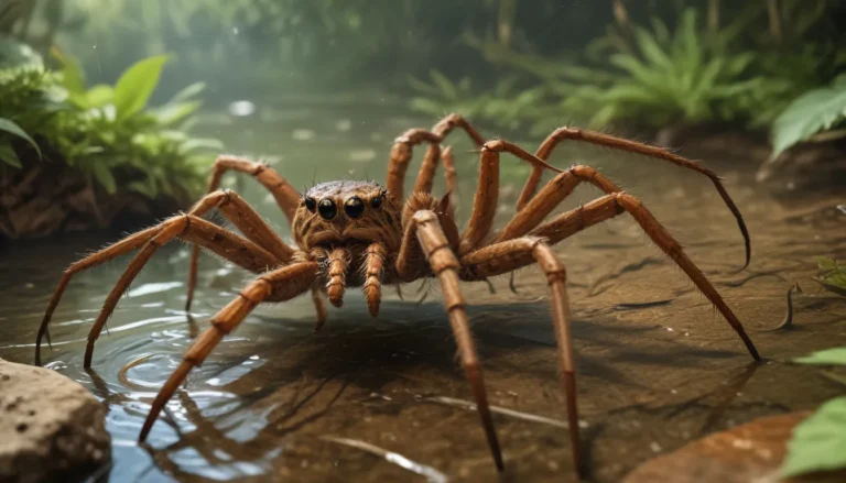 Discover the Wonders of the Six-Spotted Fishing Spider: 14 Intriguing Facts