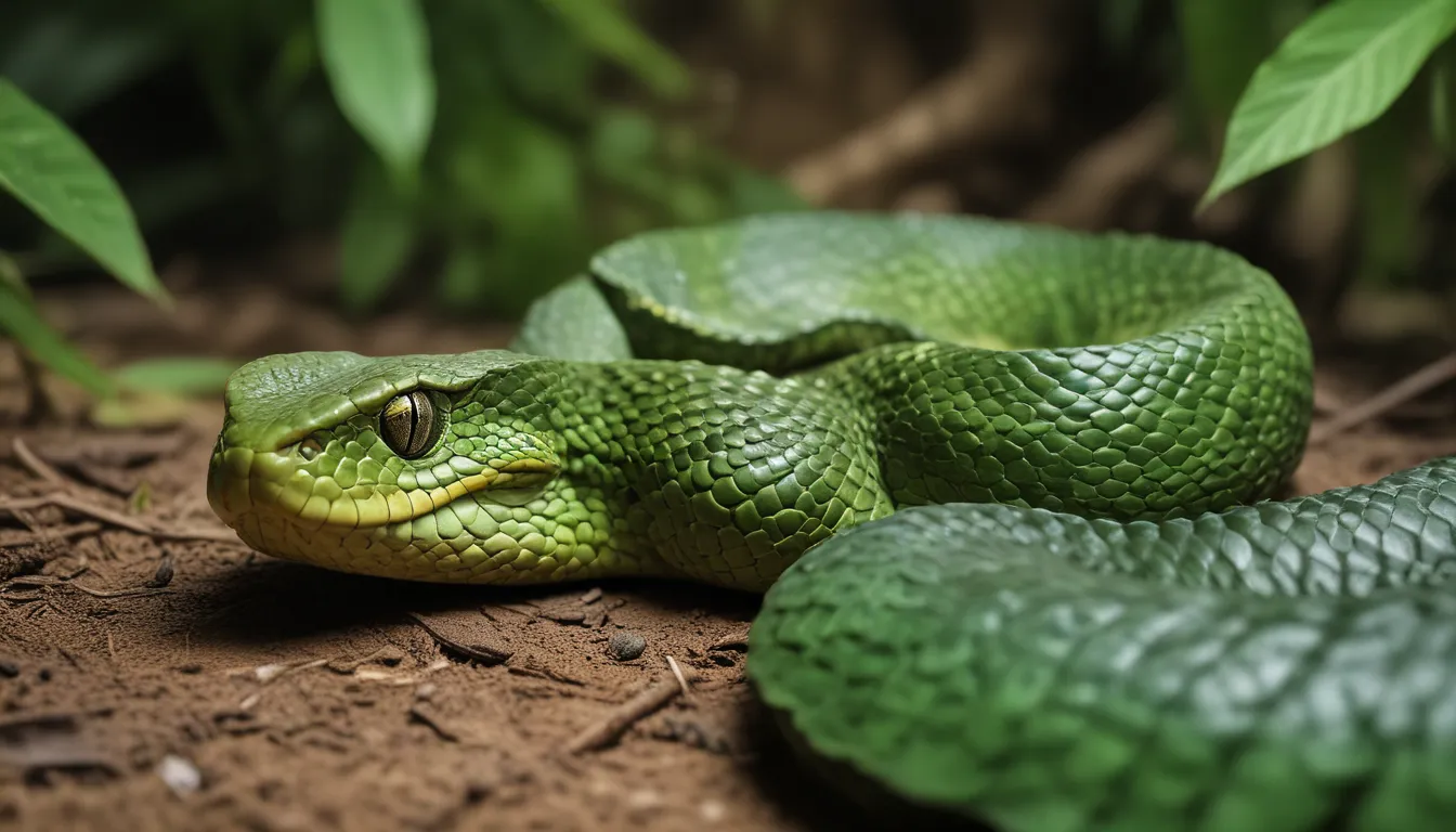 extraordinary facts about bornean keeled green pit viper a5702e9c