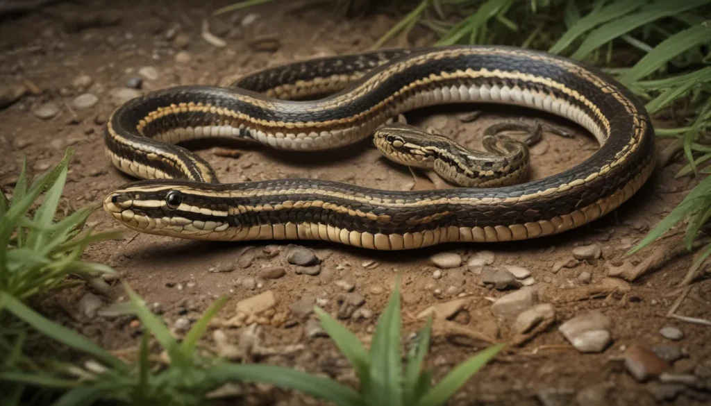 extraordinary facts about two striped garter snake 0b11b085