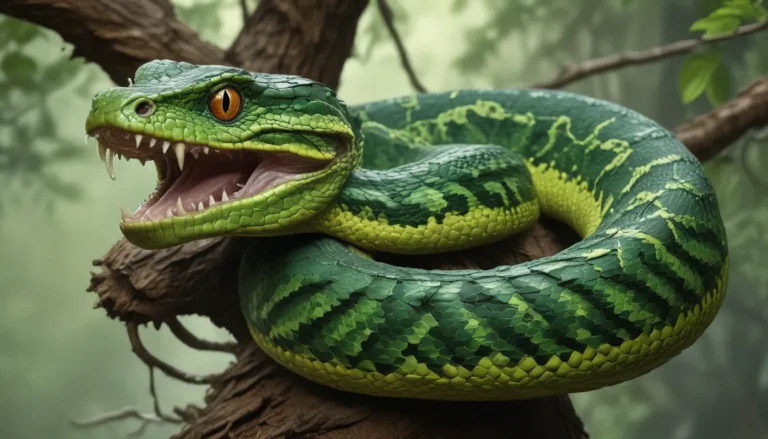 The Marvel of Gumprecht’s Green Tree Viper: 18 Intriguing Insights