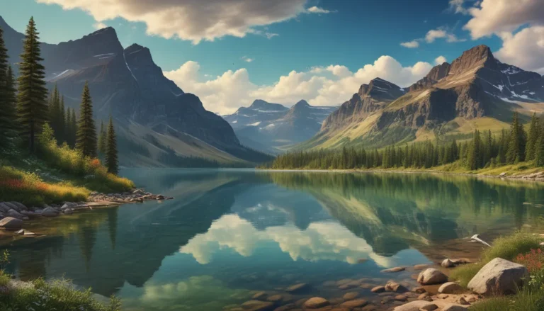 Discover the Wonders of Two Medicine Lake: A Natural Paradise in Glacier National Park