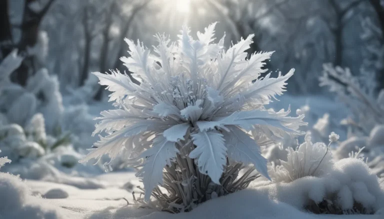 The Enchanting World of Frost Flowers: A Journey into Nature’s Delicate Artistry