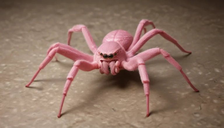 The Enigmatic Pink Huntsman Spider: Unveiling its Mysteries