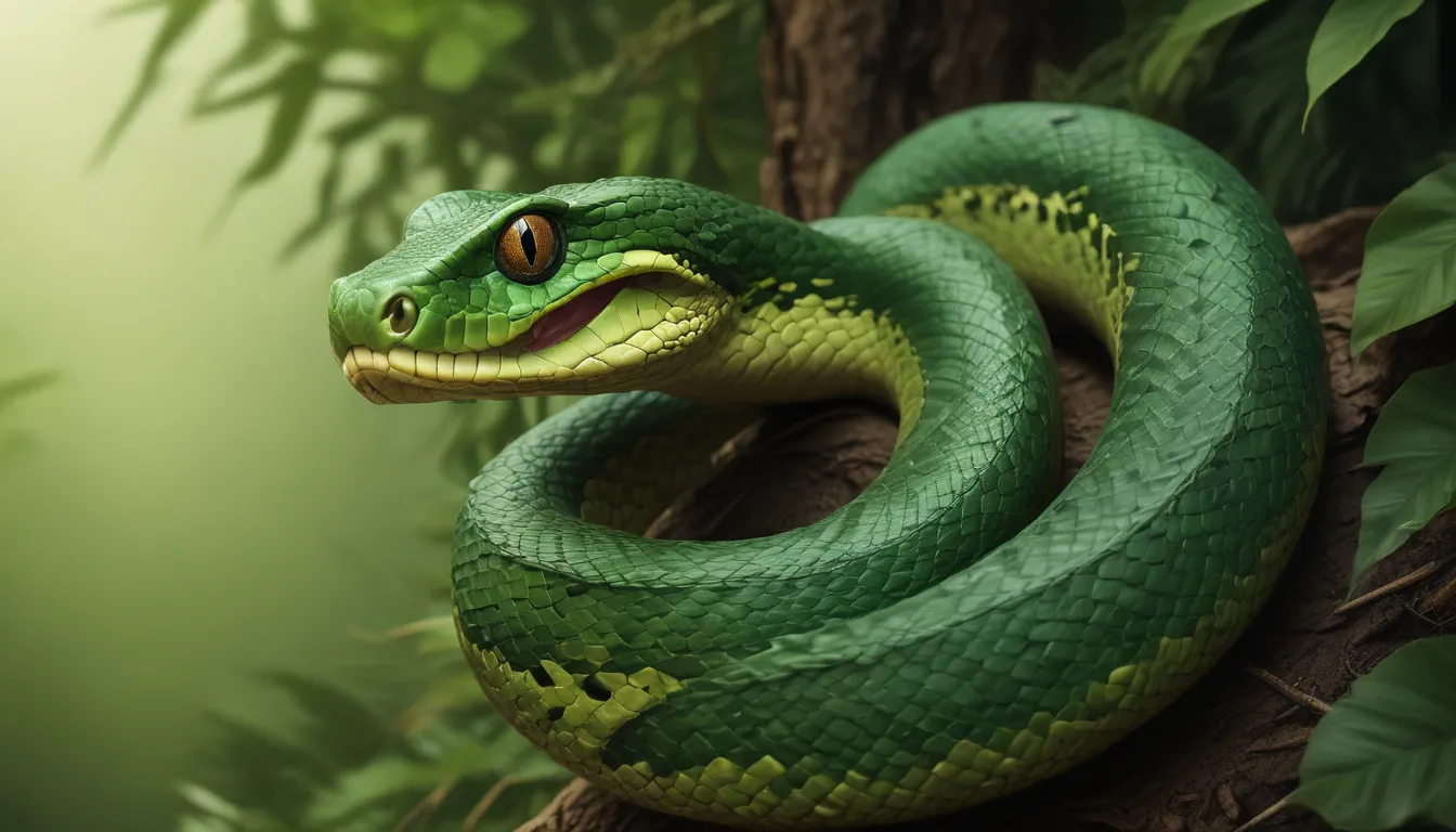 mind blowing facts about rough green snake 6ba94841