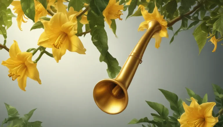 Unveiling the Wonders of the Yellow Trumpet Plant