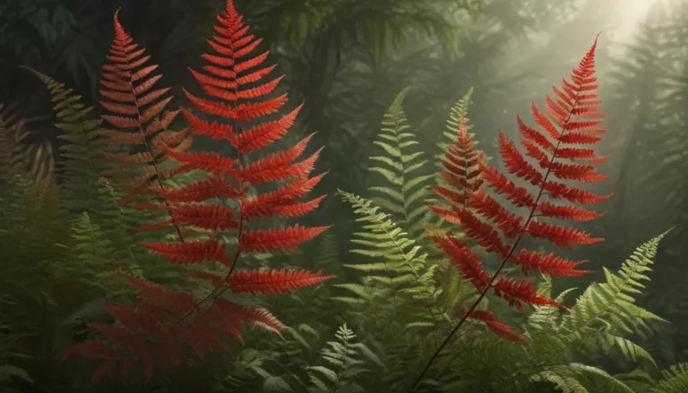 Unveiling the Enchanting Red Fern Plant: A Comprehensive Guide