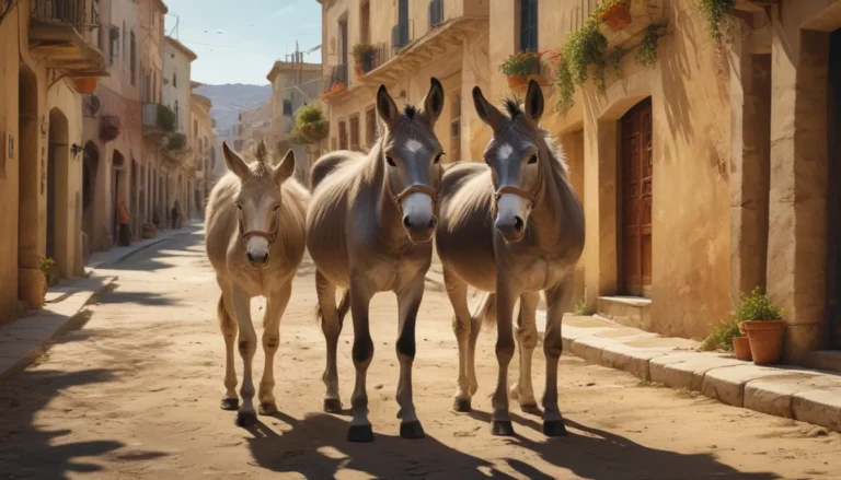 Discovering the Charm of Sicilian Donkeys: 11 Fascinating Facts