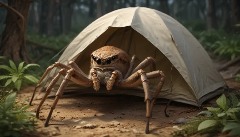 Discover the Enigmatic World of Tent Spiders: 11 Fascinating Insights