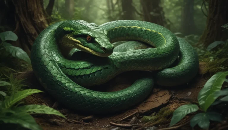 Embracing the Enigmatic: Discovering Vogel’s Green Pit Viper