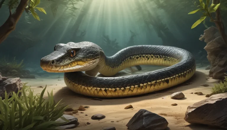 Unveiling the Wonders of the Olive Sea Snake: 8 Astonishing Facts